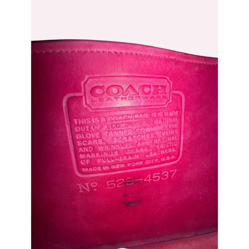 Vintage Coach Twin Clutch 9380 – Upcrafted Hot Bubblegum Pink - video - Picture 4 of 14